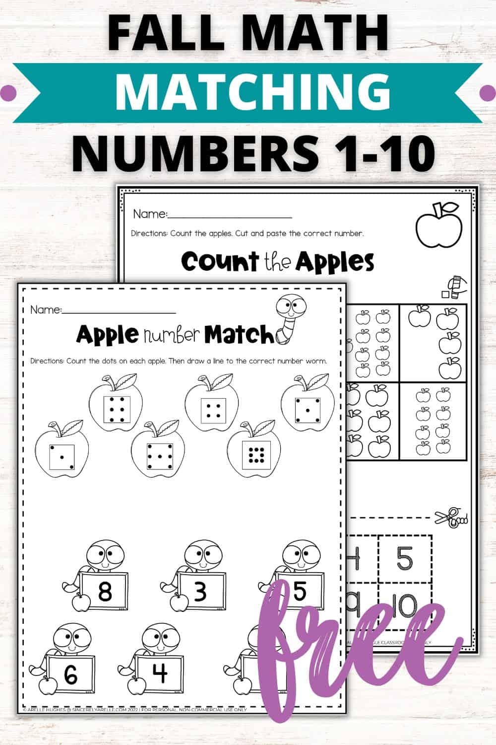 Number Matching Worksheets For Toddlers Ages 2 4 Toddlers Math 