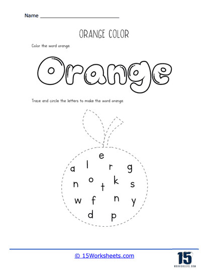Orange Worksheets 15 Worksheets Worksheets Library