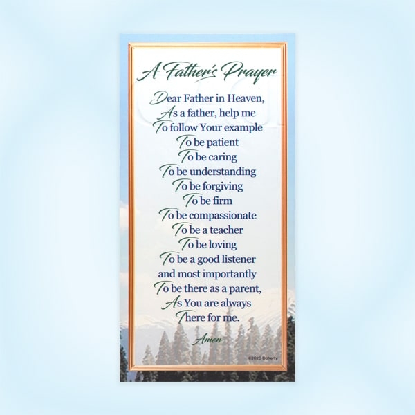 Our Father Prayer Cards
