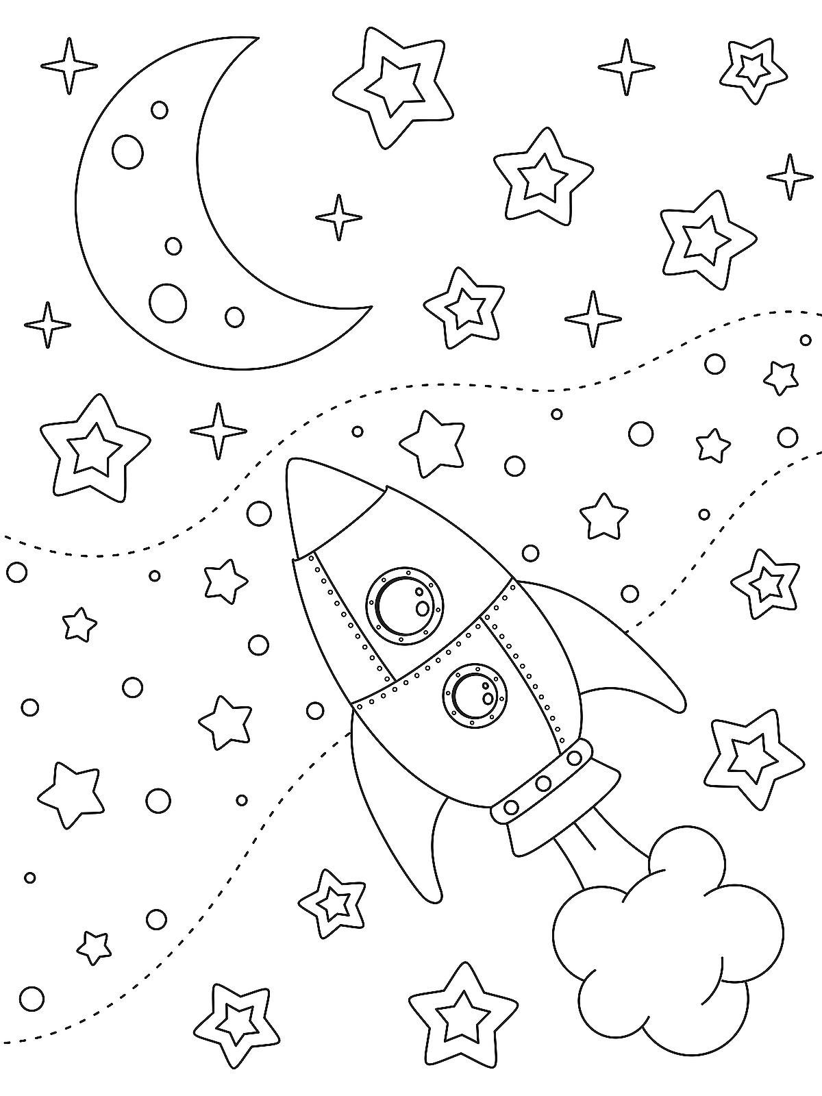 printable space pictures for kids