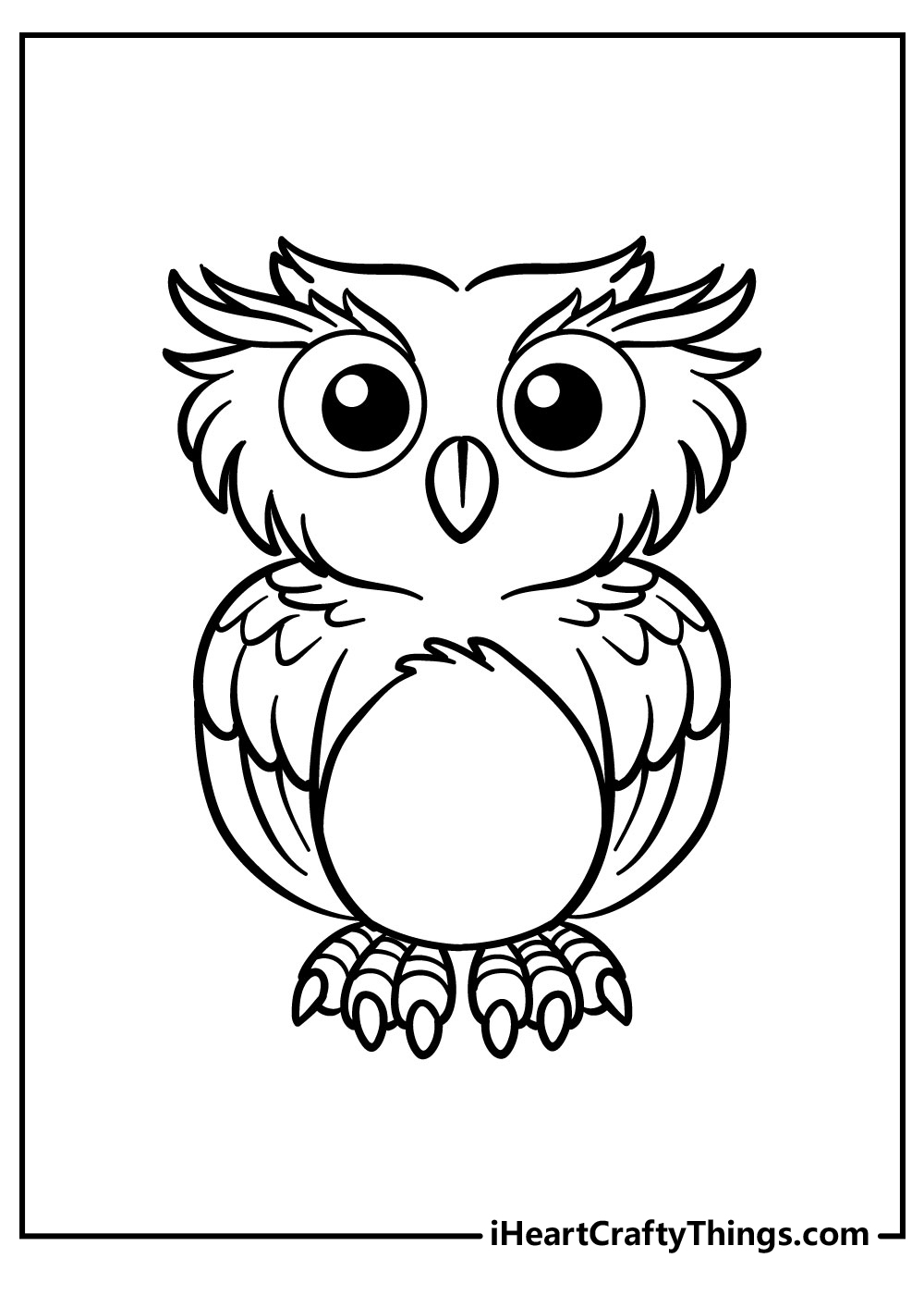 Owl Coloring Pages Free Printable