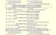 Parlay Bets In The Nfl Free Printable Football Parlay Cards Free 