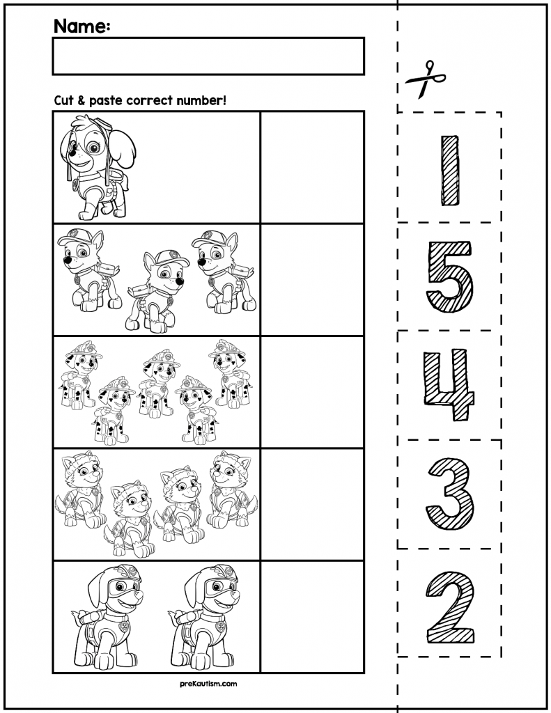Paw Patrol Tracing Worksheets AlphabetWorksheetsFree