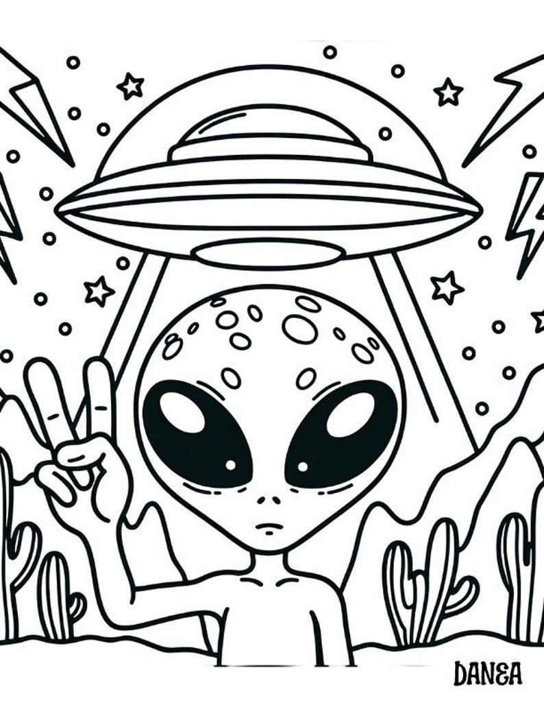 Alien Color Pages