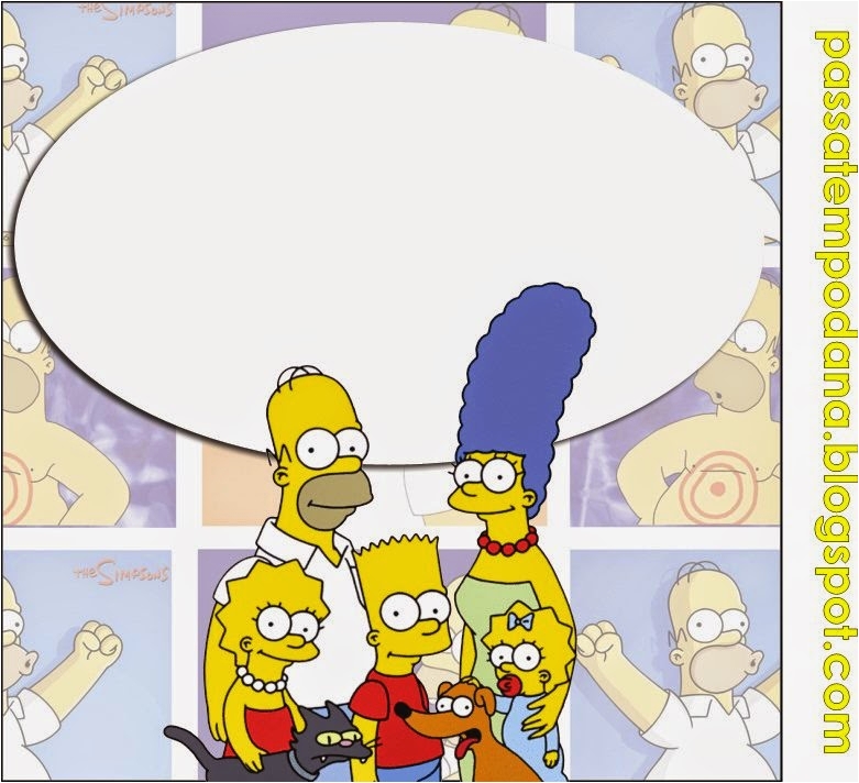 Personalised Simpsons Birthday Cards The Simpsons Free Printable