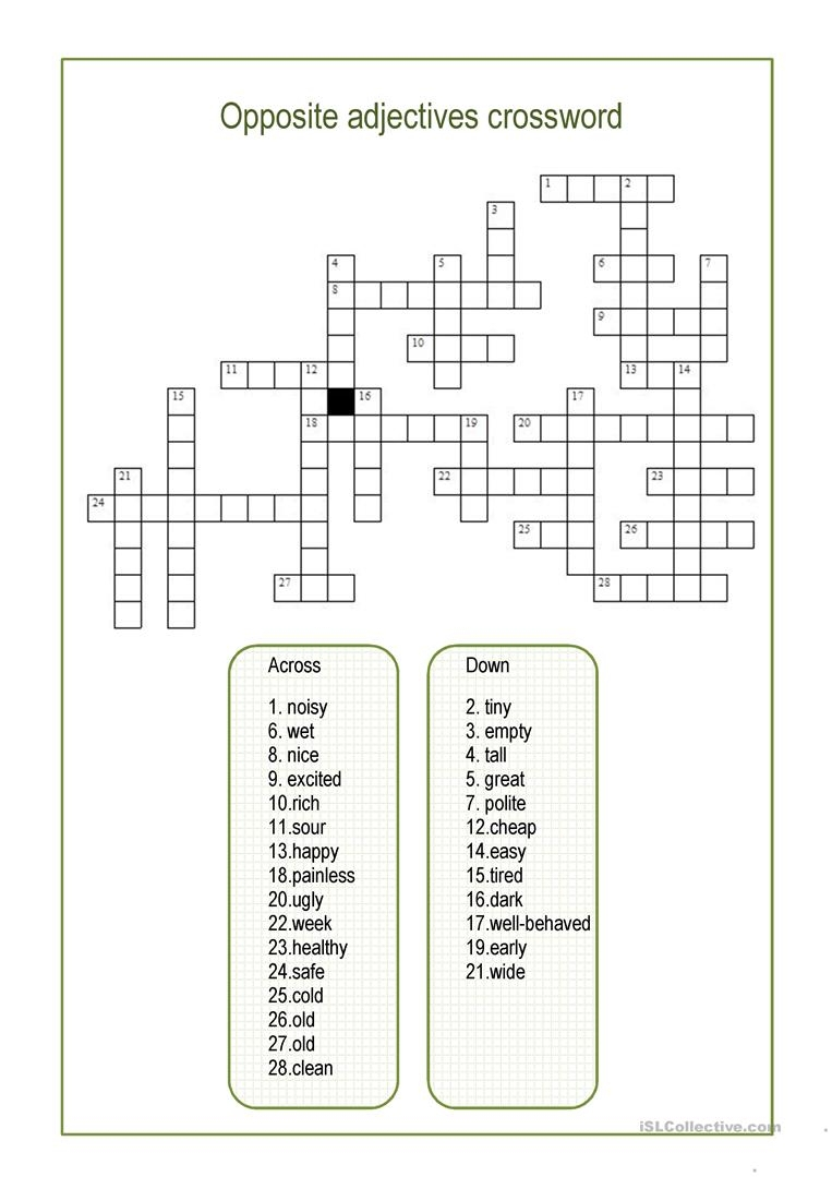 Personality Adjectives Worksheet Free Esl Printable Worksheets
