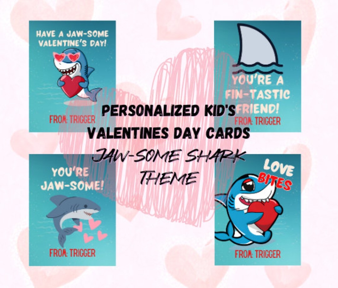 printable personalized valentines cards