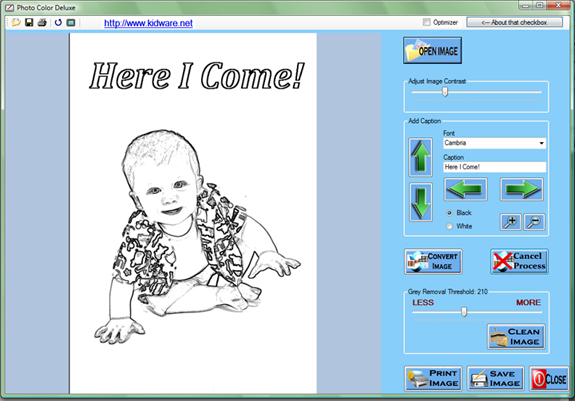 Photo To Coloring Page Converter