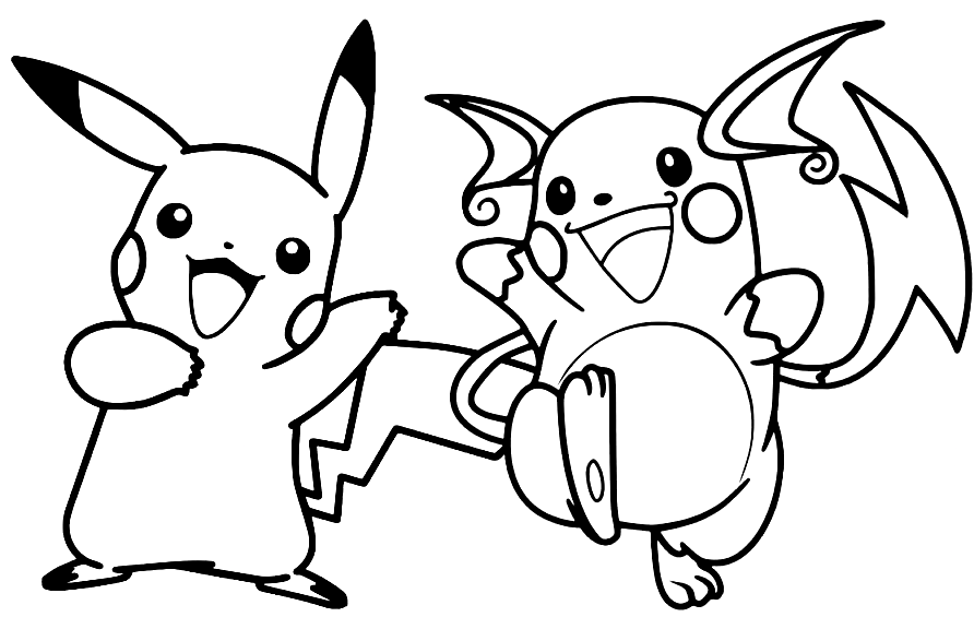 Pikachu Christmas Coloring Page Free Printable Coloring Pages