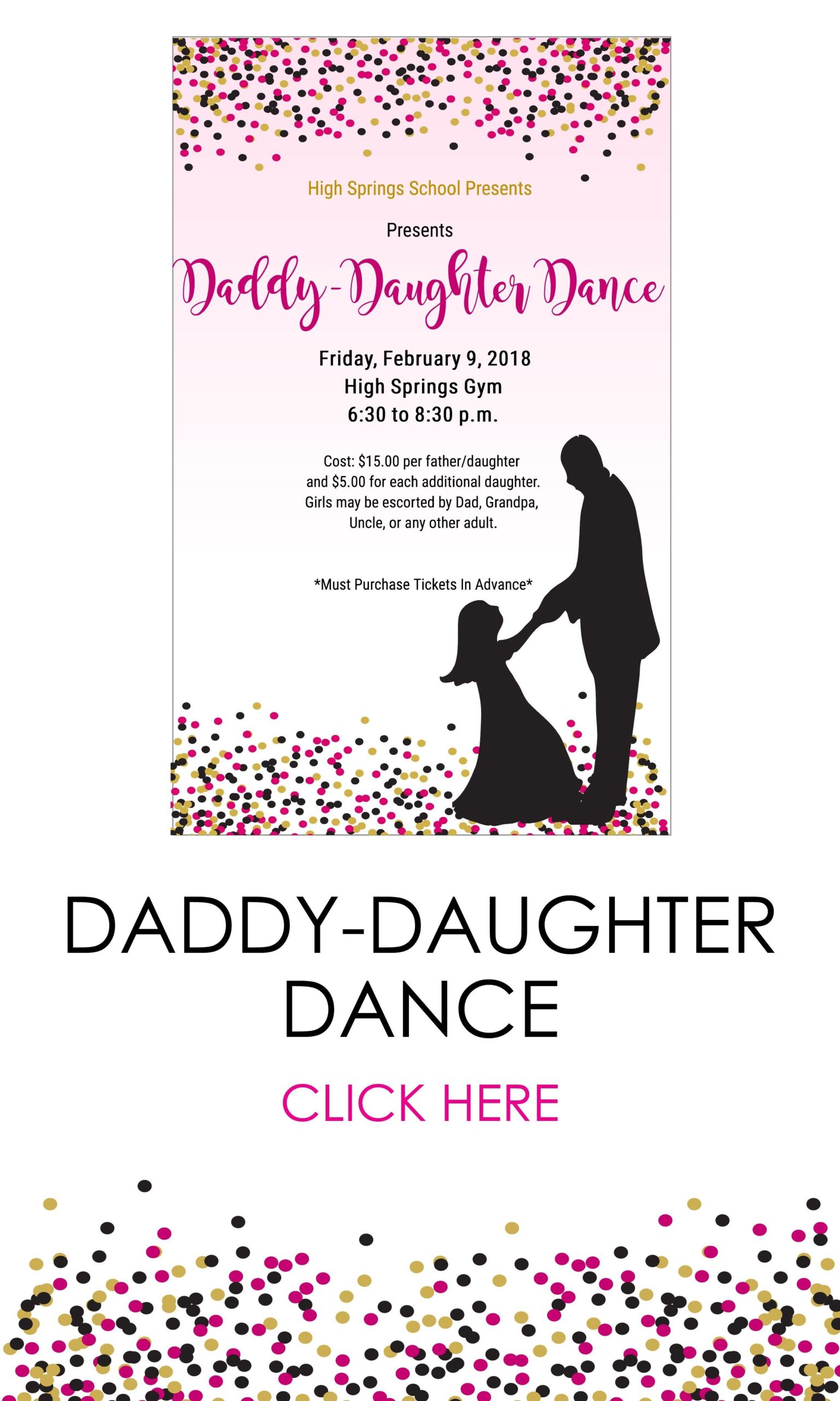 father daughter dance invitation template free