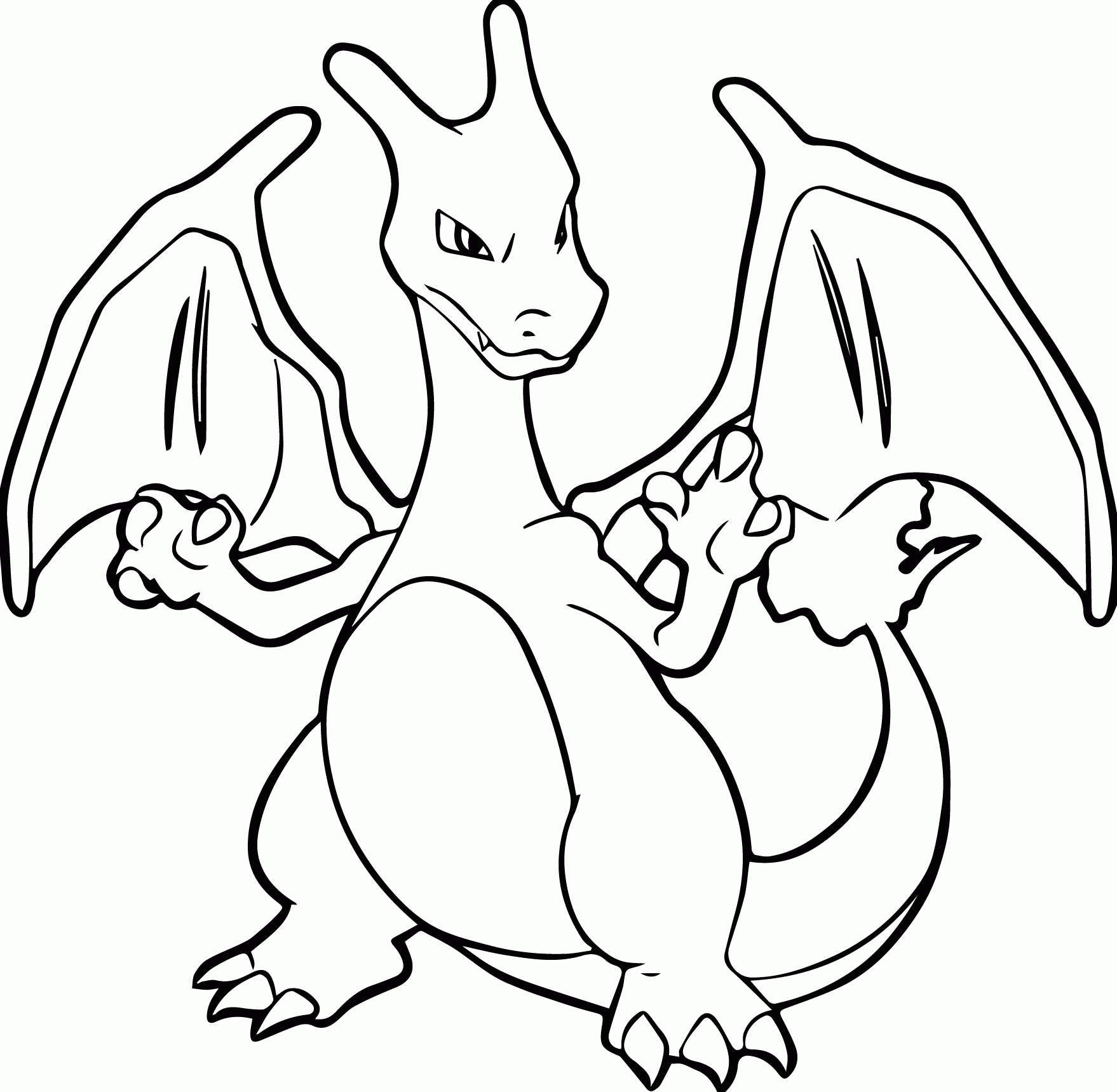 Coloring Pages Of Charizard