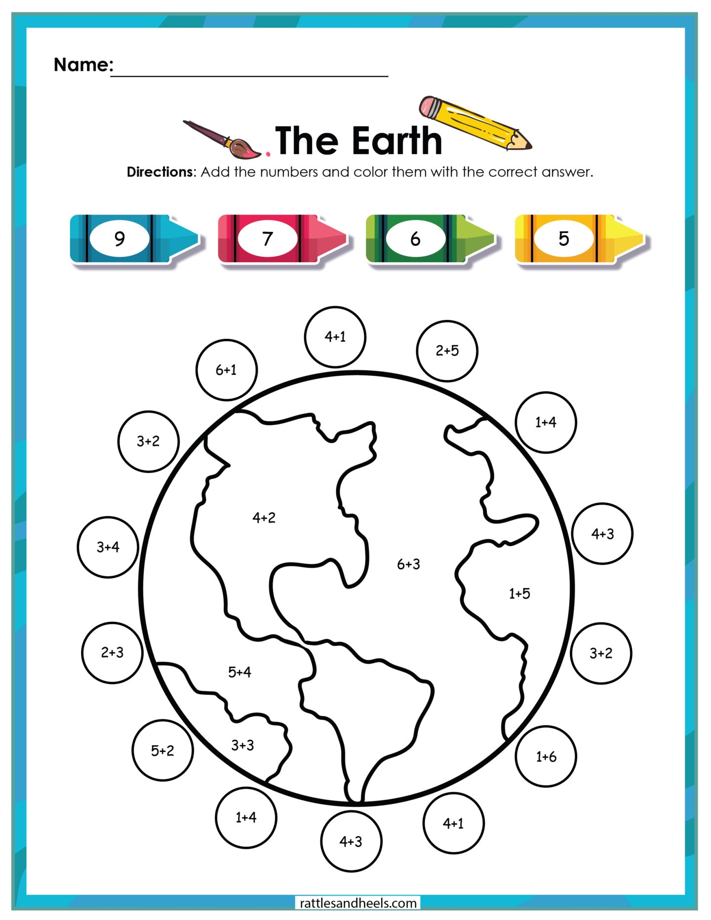 planet worksheets