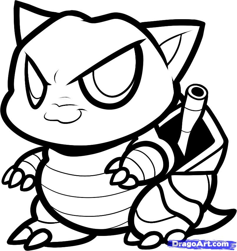 Pokemon Coloring Pages Cute