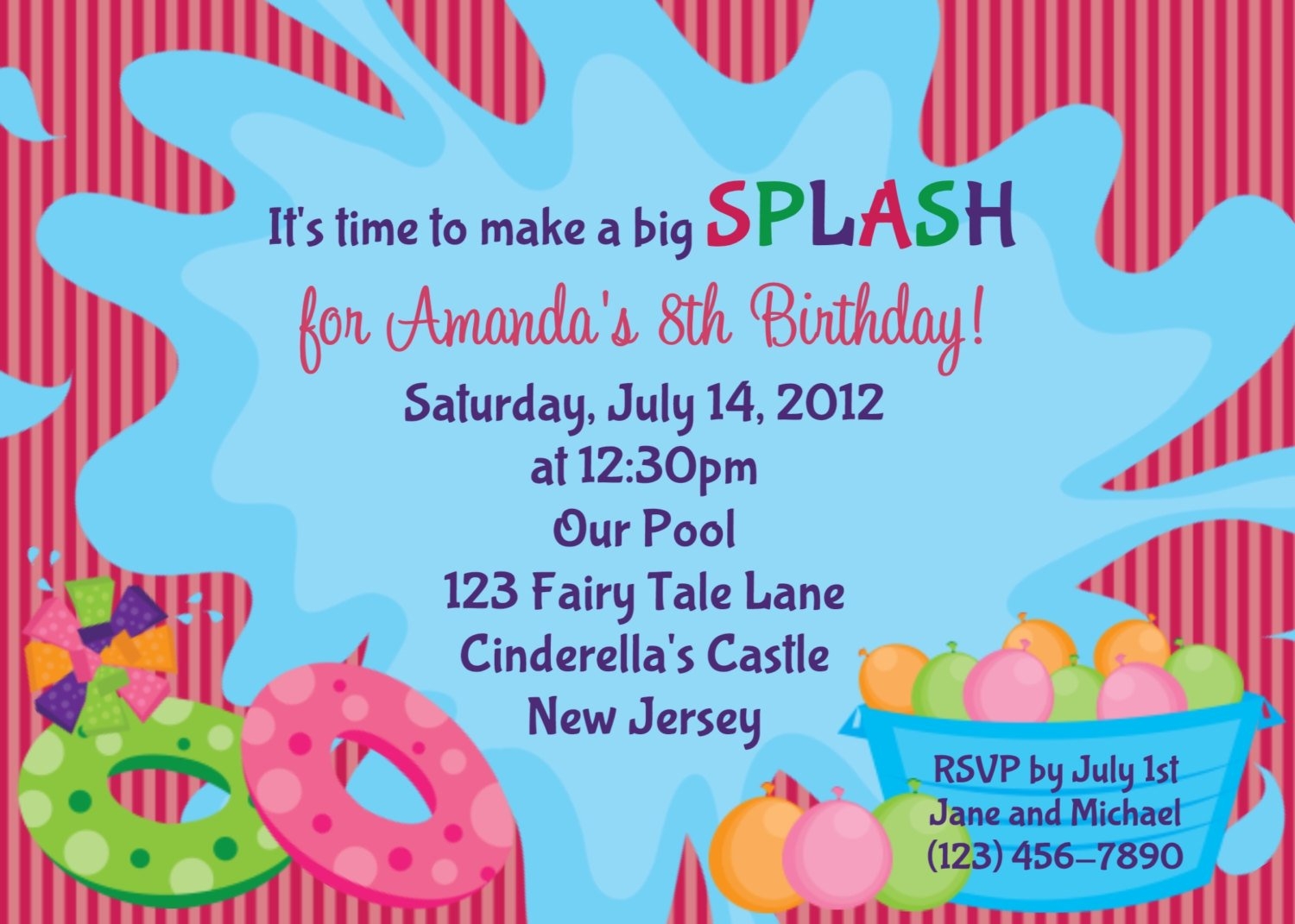 free party invitations templates free