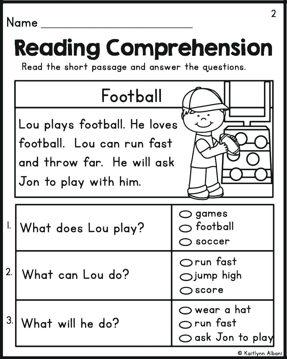 Pre K Reading Worksheets Db excel