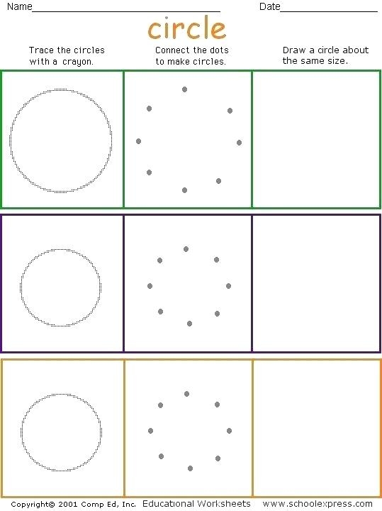 Pre K Shapes Worksheets Free Worksheets Samples