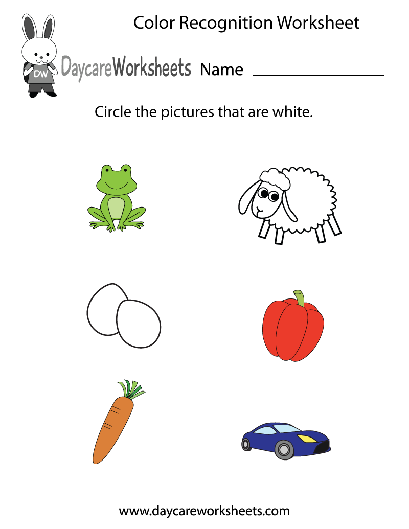 Preschool Color Worksheet PreschoolWorksheet