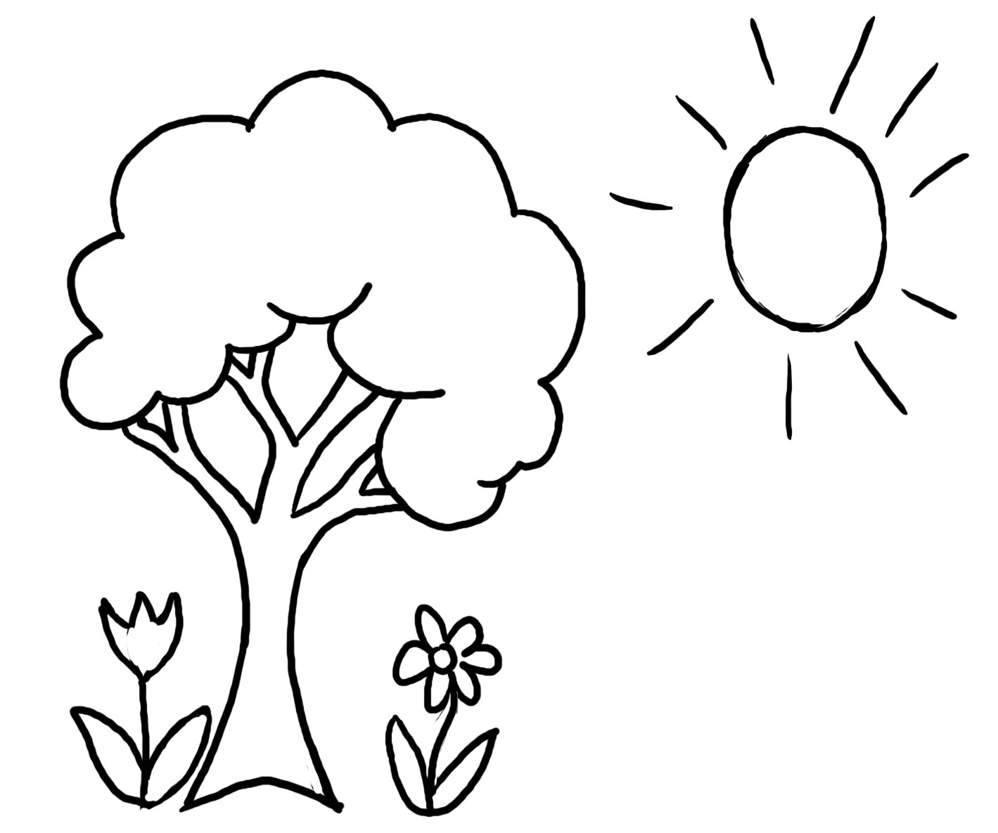 Preschool Coloring Pages 3 Coloring Kids