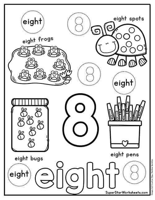 Preschool Number Worksheets Superstar Worksheets Worksheets Library