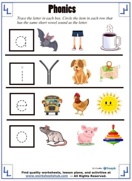Preschool Phonics Worksheets Worksheets Library