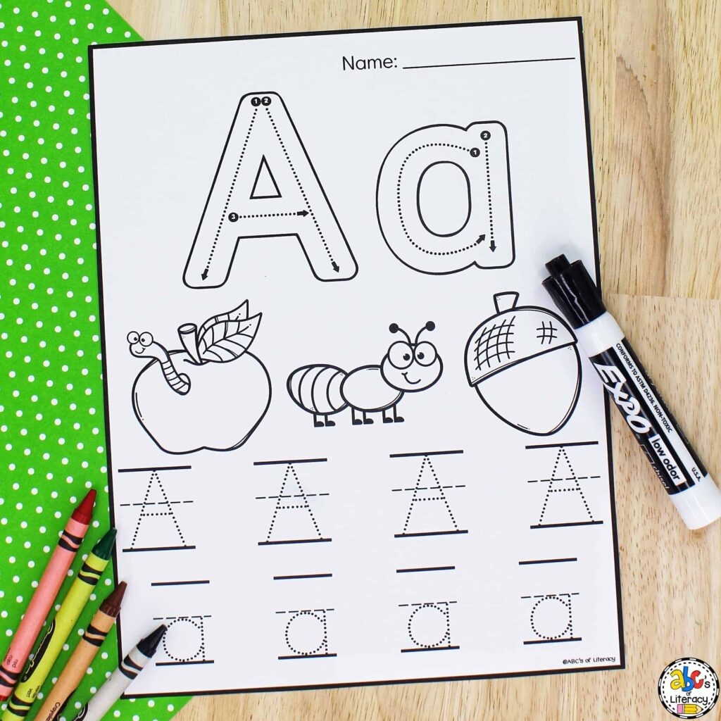 Preschool Worksheets Tracing Letters Letter Tracing Worksheets
