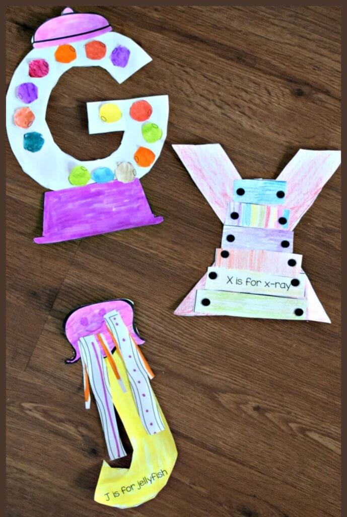 free printable alphabet crafts for preschoolers