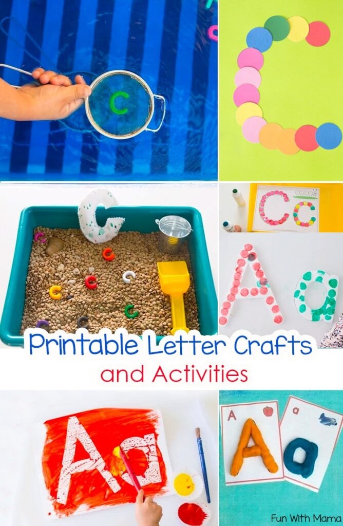 free printable letter crafts for preschoolers