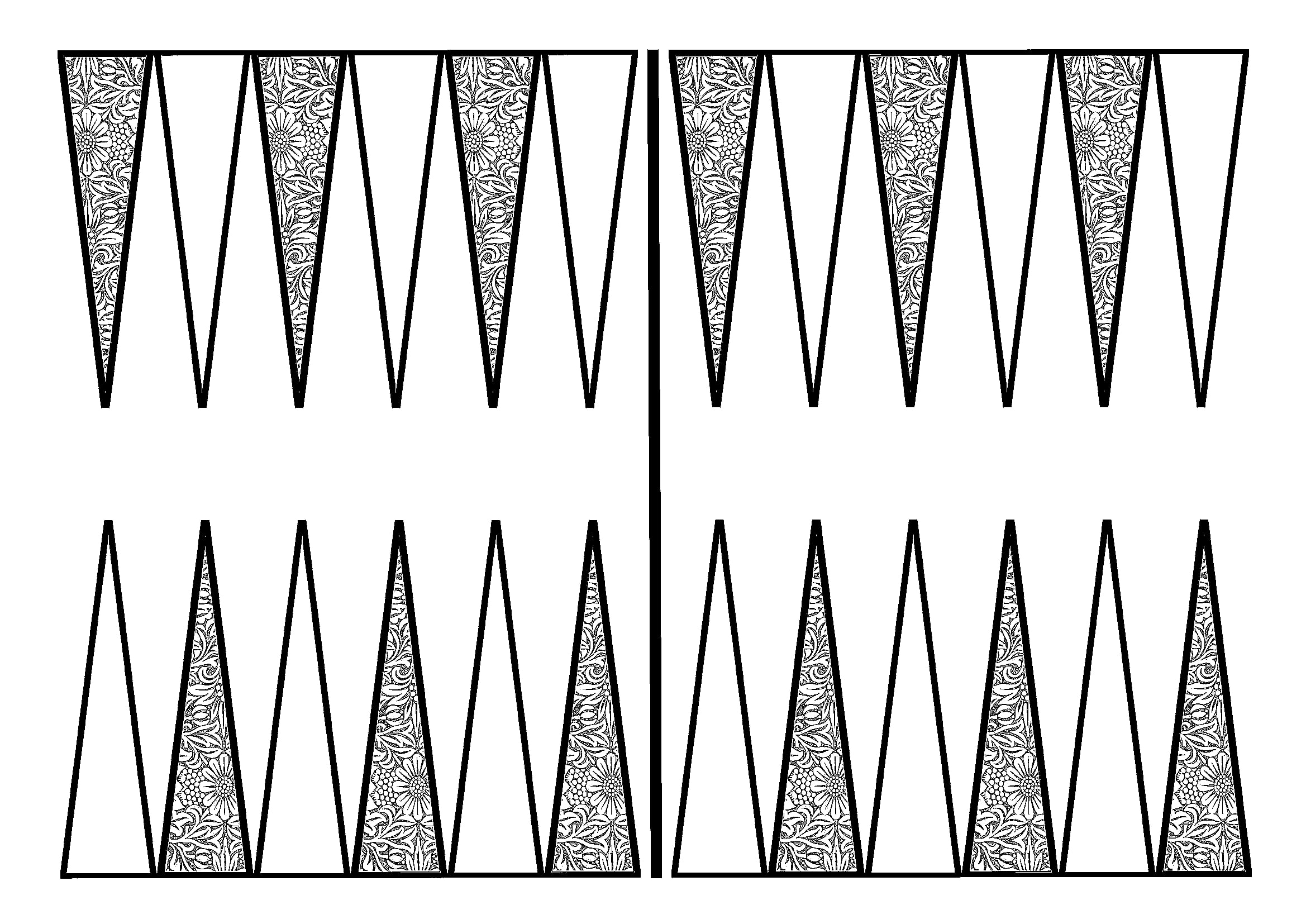 Printable Backgammon Board Printable Templates Online By Paul Printable