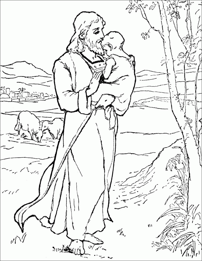 Printable Bible Stories For Children Coloring Home