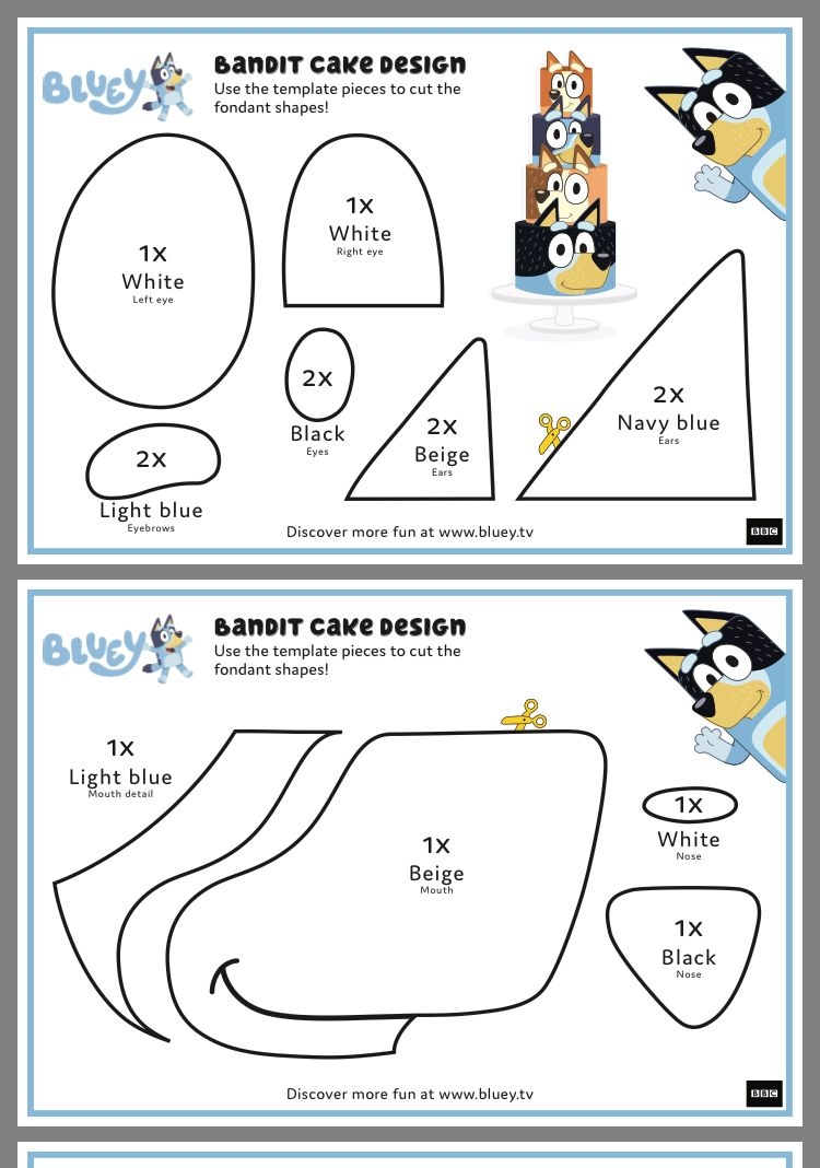 Printable Bluey Crafts Printable New Year Banners