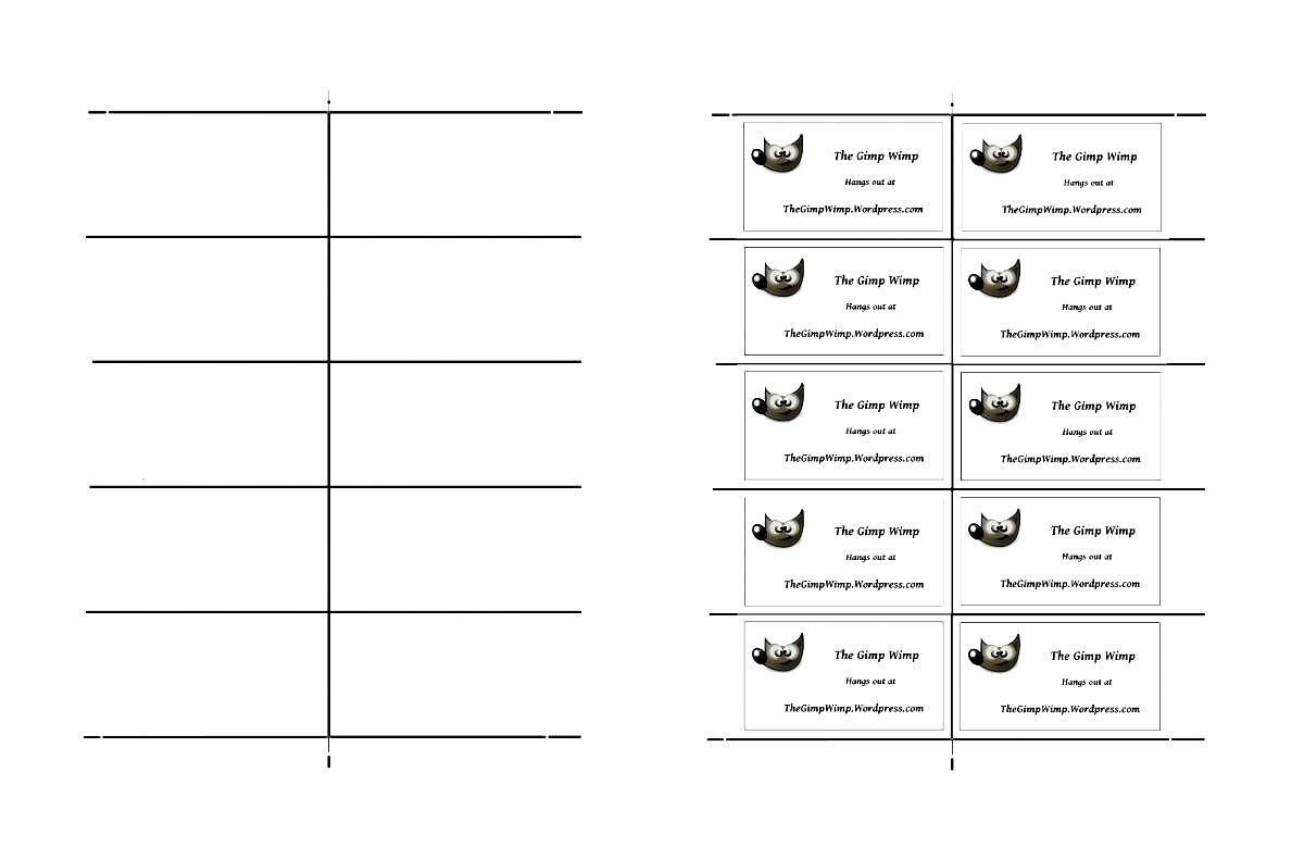 Printable Business Card Template Ideas Free Downloadable For Free 