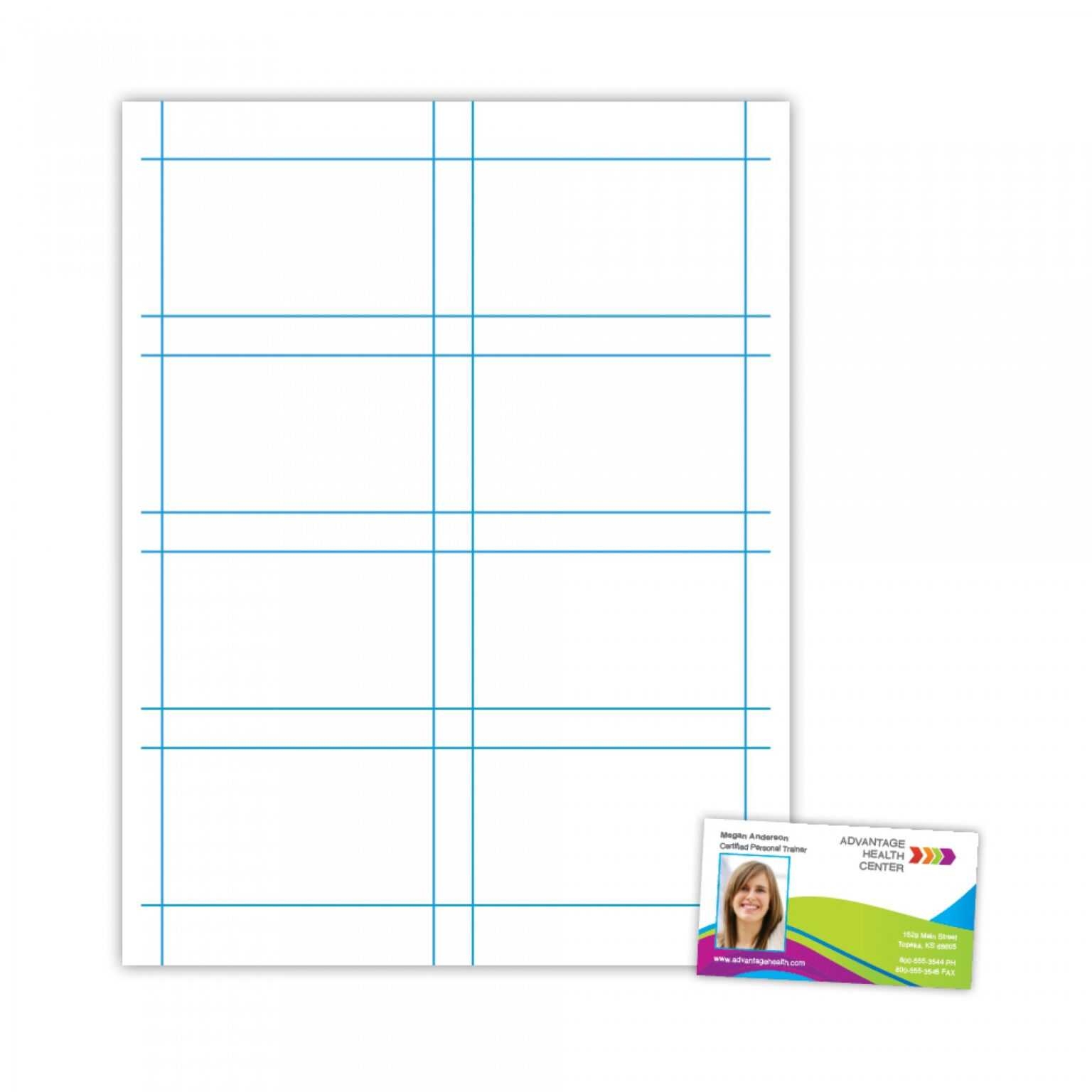 Printable Business Cards Free Template Poleoc