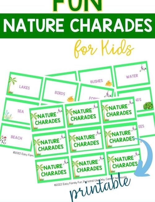 Printable Charades Cards For Kids Find A Free Printable