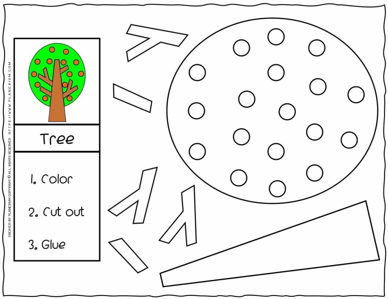 free printable cut and glue activities for toddlers