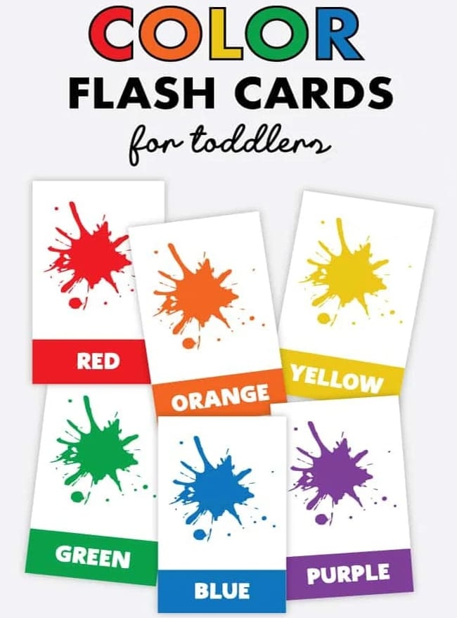 Printable Color Flash Cards For Toddlers Free Download And Print For You 
