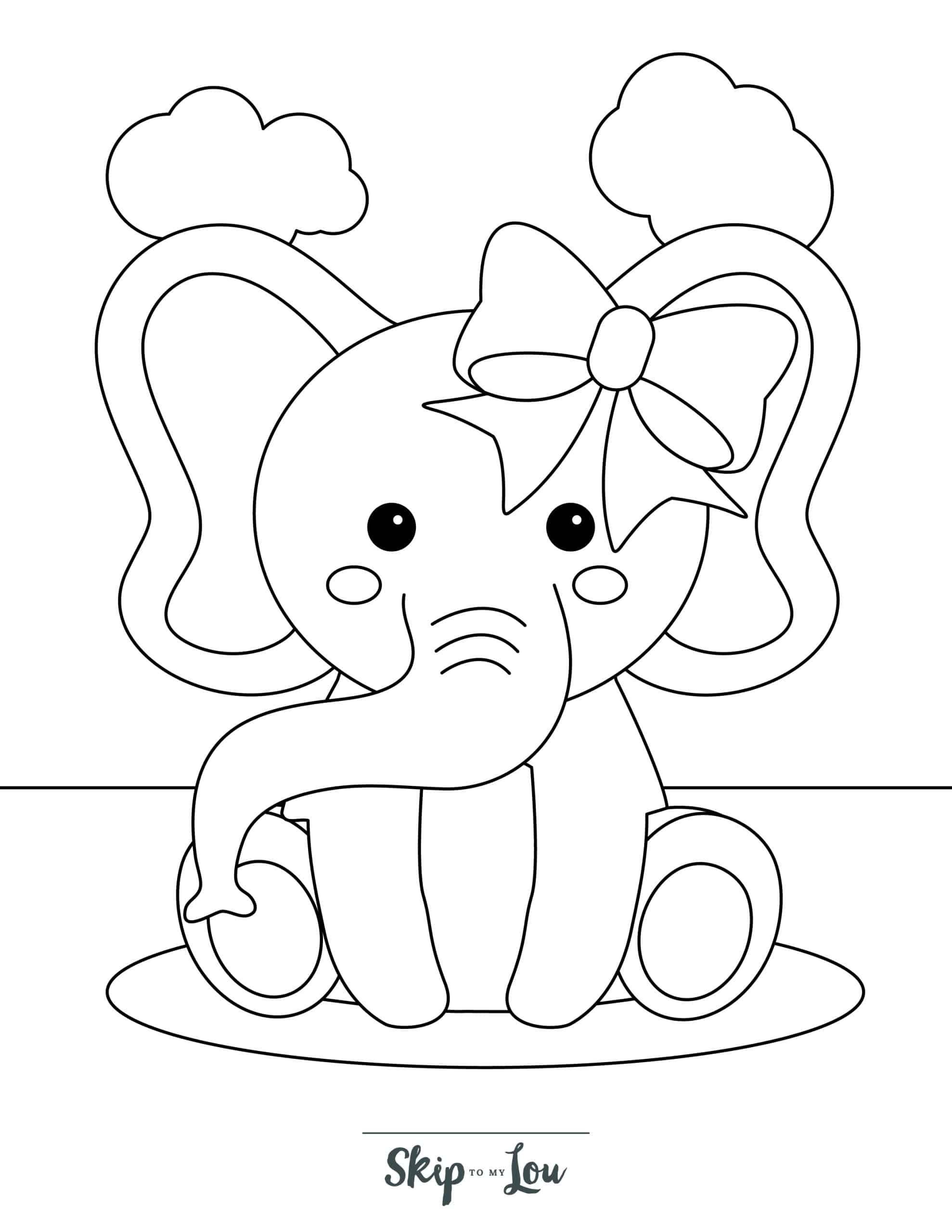 free printable color page