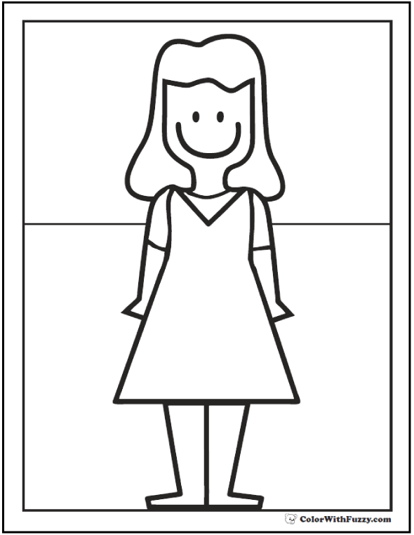 Printable Coloring Pages For Mom