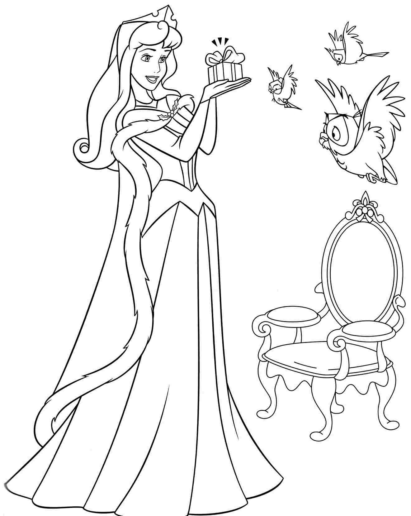 Printable Coloring Pages Of Aurora Coloring Home