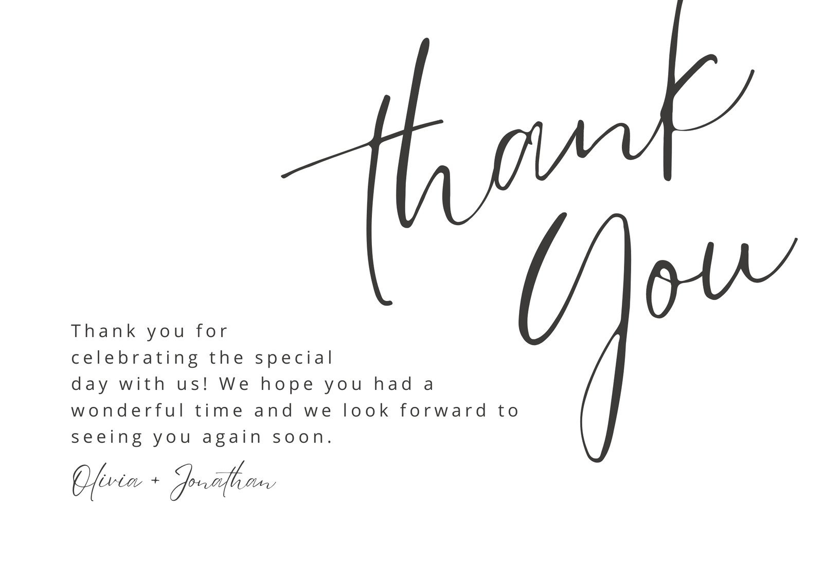 printable professional thank you cards