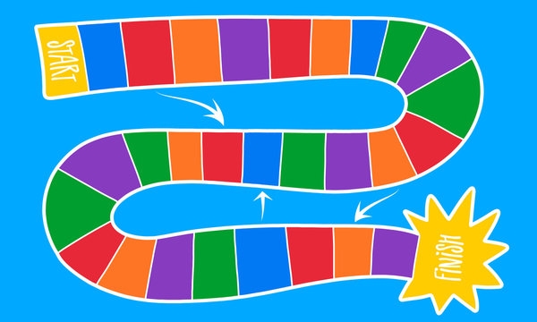 Printable Editable Board Game Template