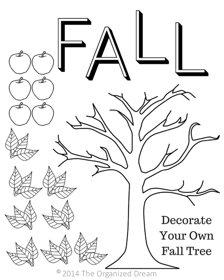 Printable Fall Activities