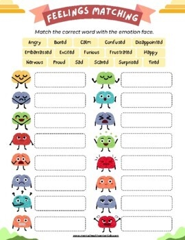 Printable Five Senses Matching Worksheet For Kindergarten Worksheets