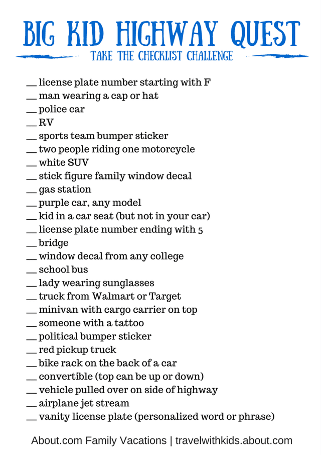 printable games for road trips