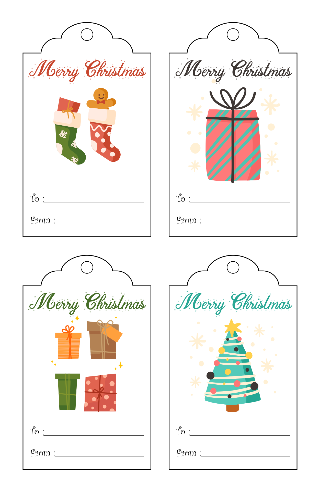 christmas tags template printable free