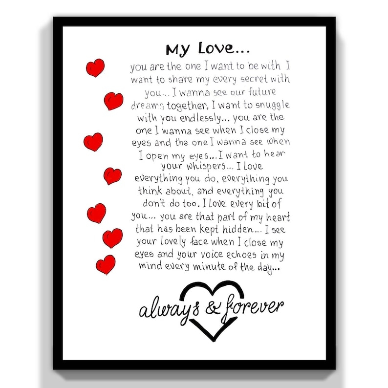 printable valentines card husband
