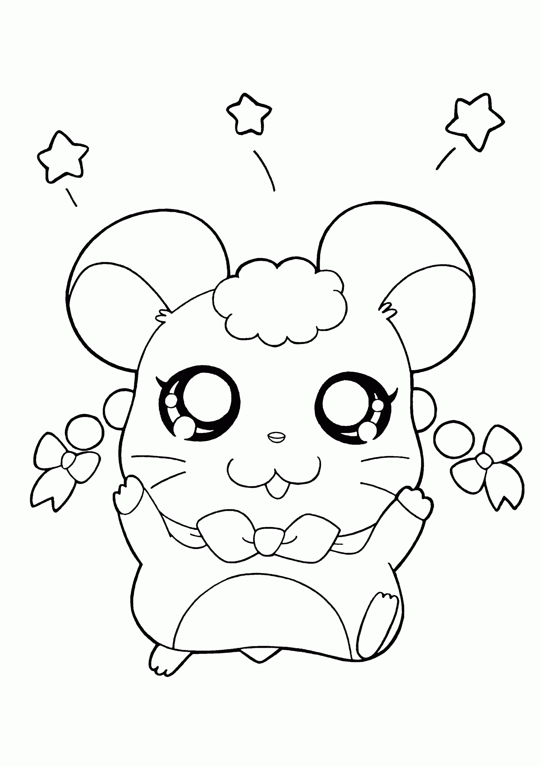 Printable Kawaii Cute Coloring Pages