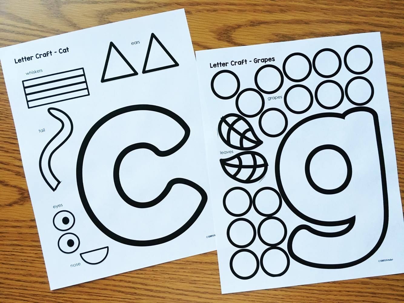 Printable Letter A Crafts