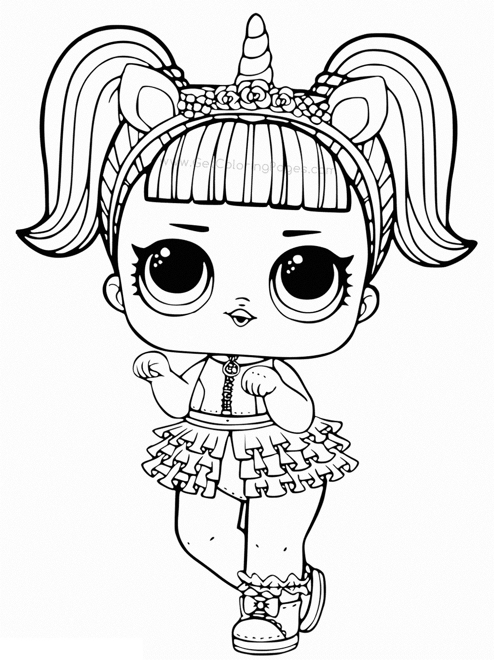Printable Lol Coloring Pages Coloringpage one