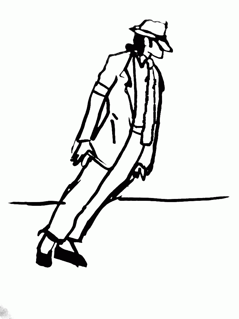 Coloring Pages Michael Jackson