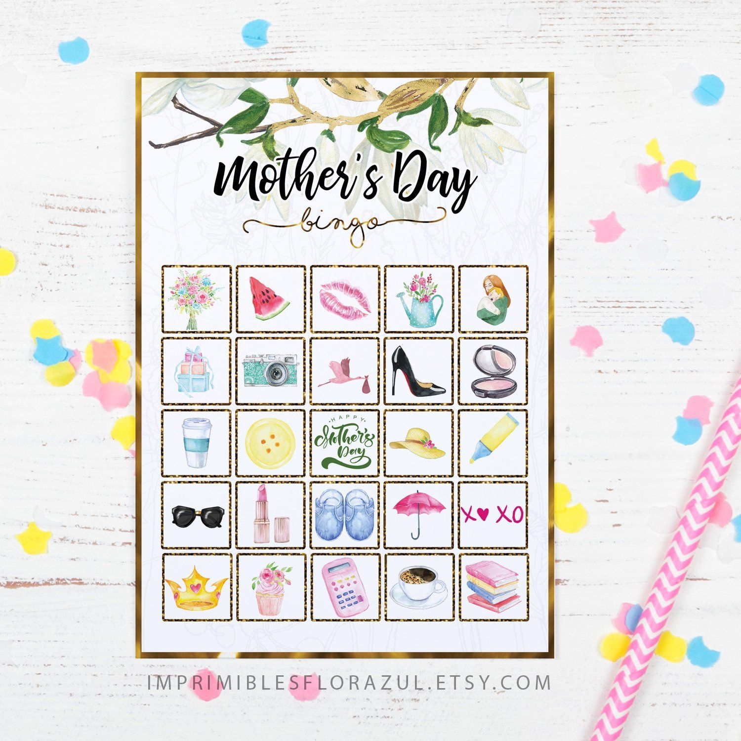 Printable Mother 39 s Day Bingo Cards Printable Bingo Cards